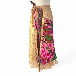 Colorful Abstract Maxi Skirt